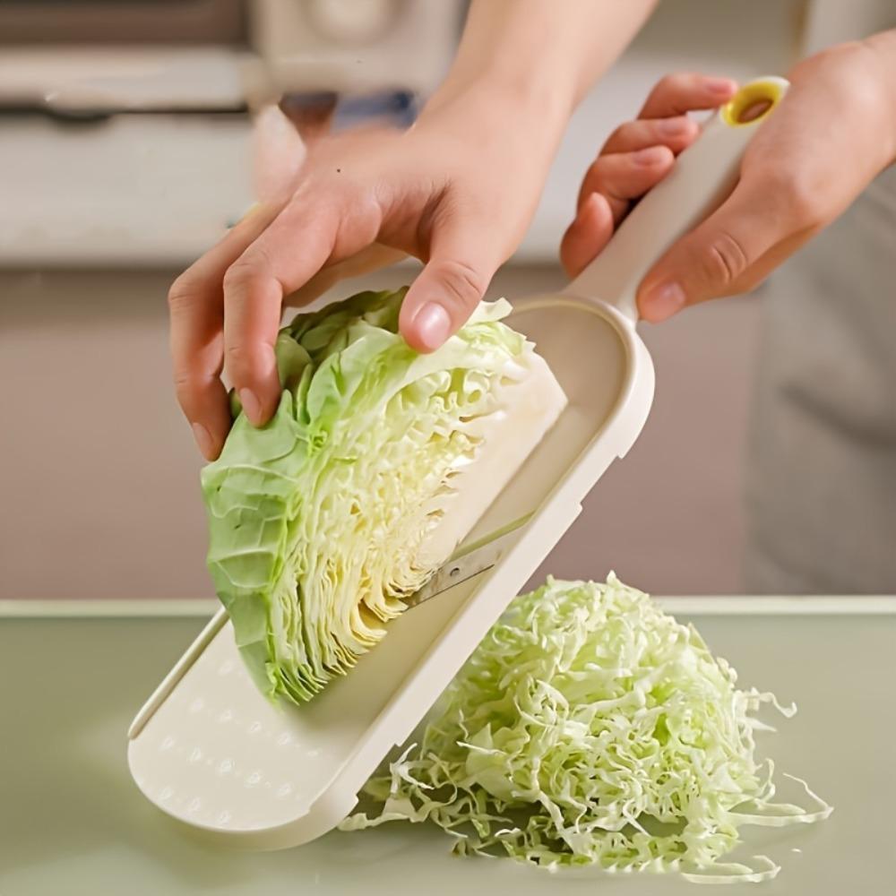 Manual Cabbage & Vegetable Shredder, Multipurpose Kitchen Tool for Salad Making, Vegetable Chopper & Grinder with Easy-Grip Handle, Utensils, Veggie Chopper, Kitchen Vegetable Slicer, Vegetable Cutting Slicer