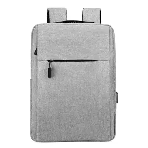 Large-capacity backpack with USB charging port – suitable for laptops, casual use, hiking, and travel.