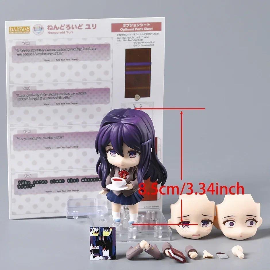 Doki Doki Literature Club! Yuri 2283 Collectile Model Anime Figure Action Kawaii Doll Toy Brithday Gift