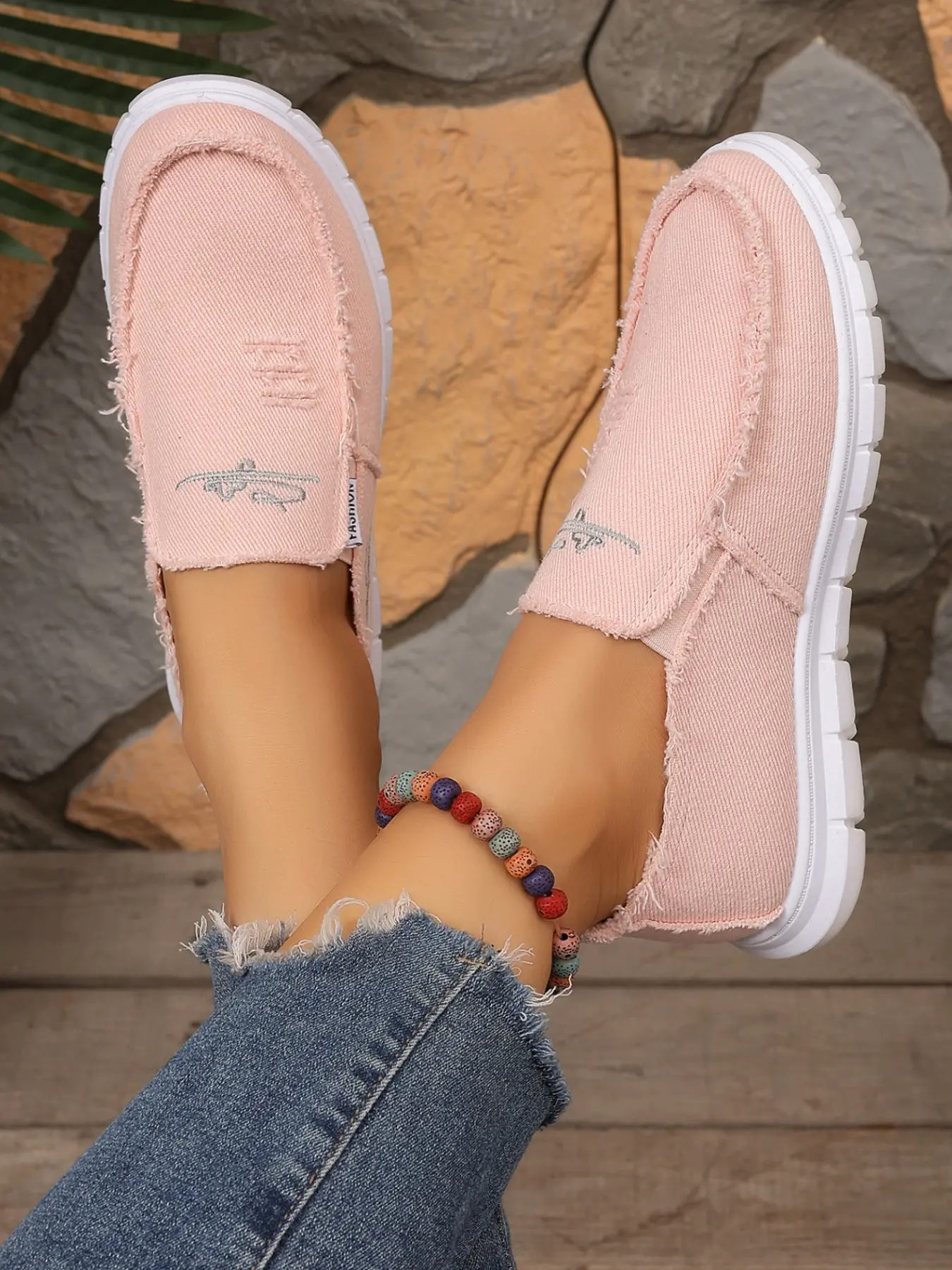 New Women's Breathable Lace-Up Round Toe Sports Shoes, Textile Sneakers, Thick Sole Flat Bottom, Versatile Fashion Footwear, Comfortable and Stylish