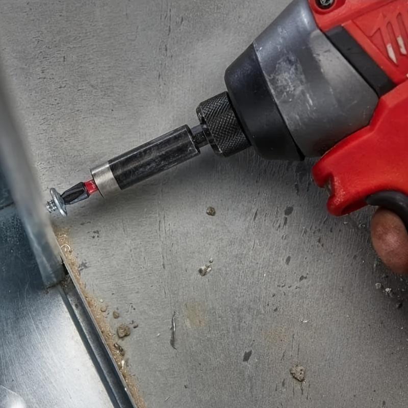 Impact Driver Drill Bit Set, Magnetic Nut Driver Set, S2 Steel Cross Slot, Slotted, Square, Star, Hex, Torx Bits, Screwdriver Bit Set, Power Tool Accessories