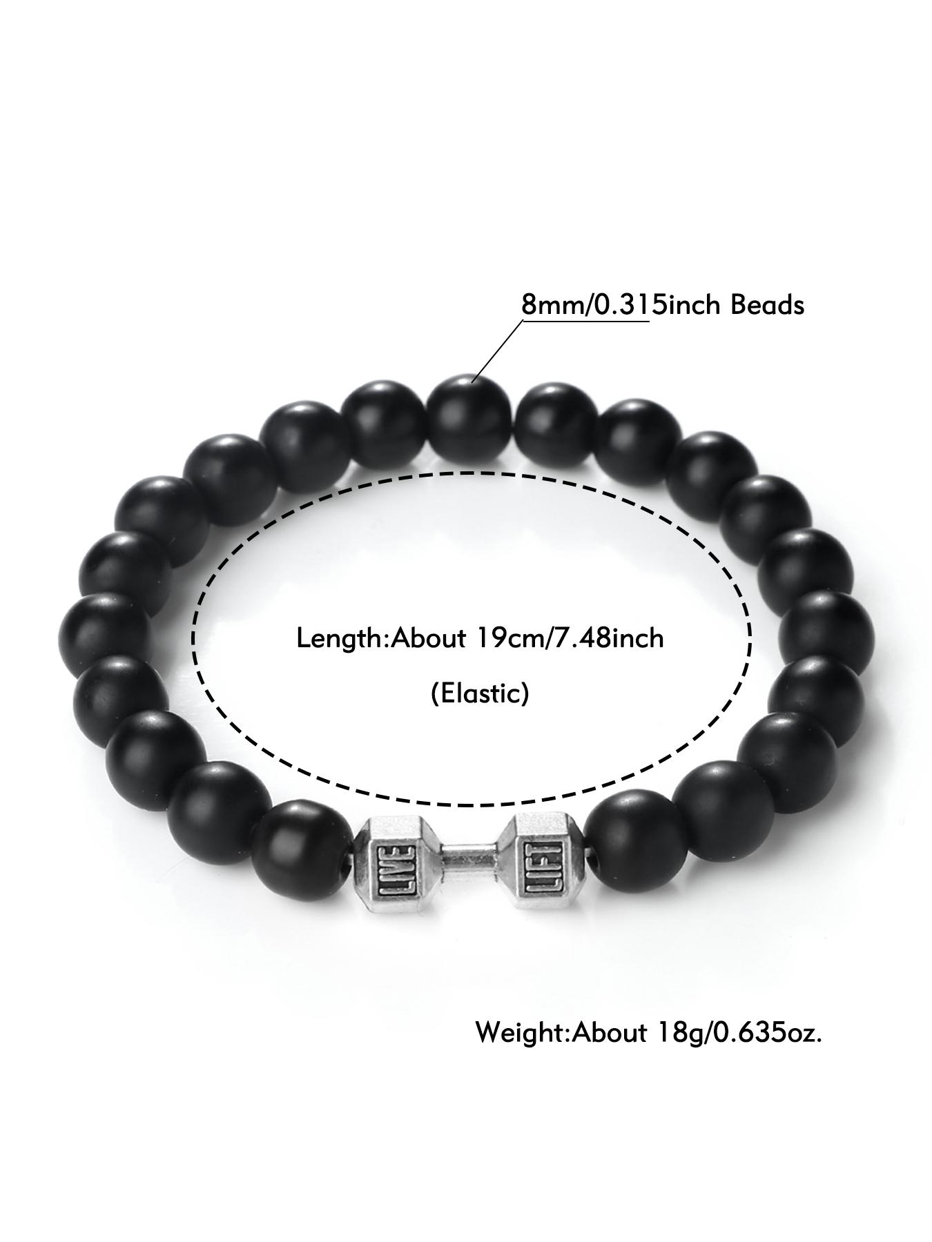 Natural Stone Beaded Bracelet, Adjustable Bracelet, Fashionable Jewelry for Women & Men, Style Bracelet for Party, Daily Clothing Decor, Trendy All-match & Exquisite Jewelry for Birthday Gift