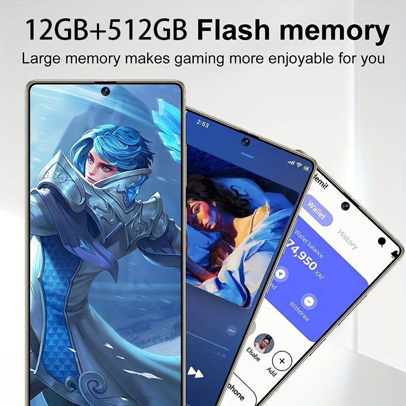 S25 Ultra Android Smartphone, 6.8-inch Dual 108MP+48MP Camera, Long Battery Life Of 6800mAh Battery, Fast Charging, OTG Function, Face Recognition Unlocking, Stylus, 12GB RAM + 512GB ROM, 5G Network Android 14 Operating System, Unlocking Th