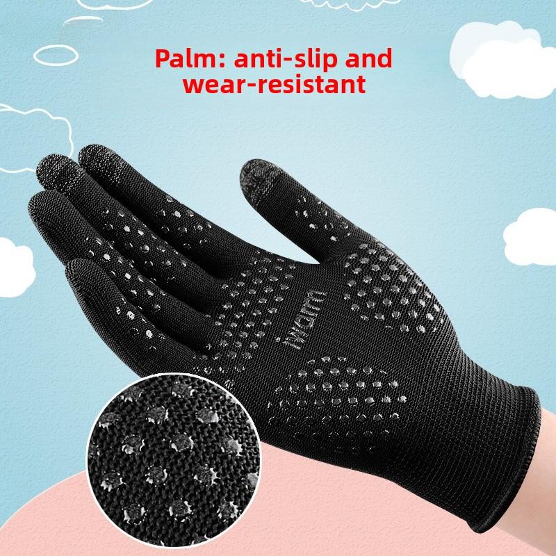 Non-slip touch screen riding special gloves Spring, summer, autumn and winter men's and women's cycling non-slip drivers driving car thin