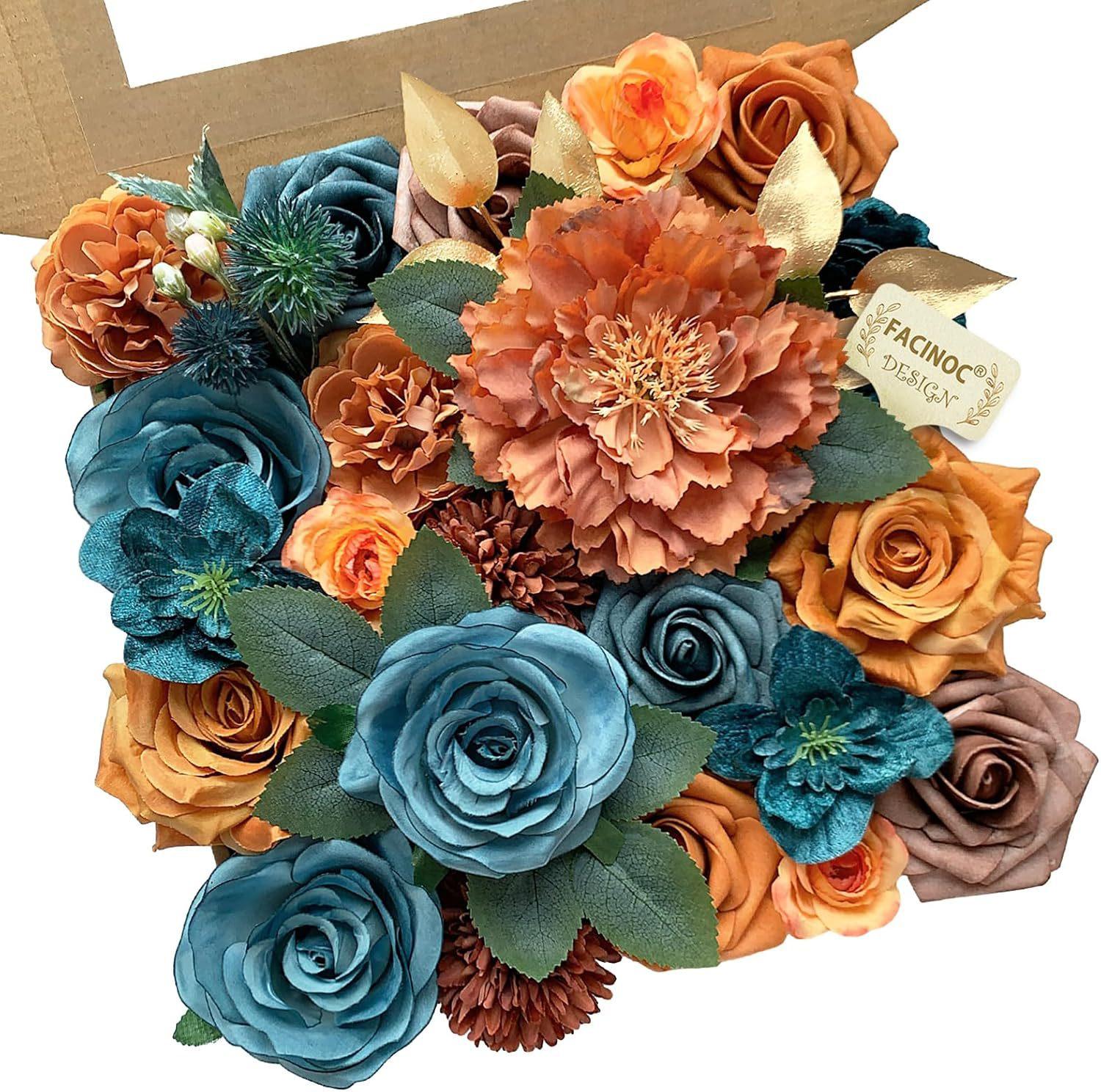 Aesthetic DIY Faux Rose Box Set| Real-Touch Artificial Flowers with Stems for Wedding Bouquets & Centerpieces| Romantic Forever Valentine's & Birthday Gift| Spring Home Decor Aesthetic DIY Faux Rose Box Set| Real-Touch Artificial Flowers with Stems for Wedding Bouquets & Centerpieces| Romantic Forever Valentine's & Birthday Gift| Spring Home Decor
