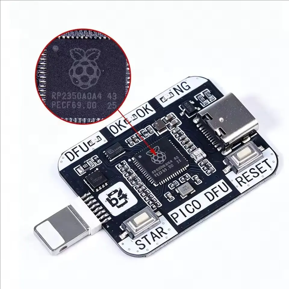 PWN DFU One-click Open B4 PICO DFU Development Board for A12/A13 Chip Model IPhone IPad Firmware Flash System Repair Diagnostic phone repair tools