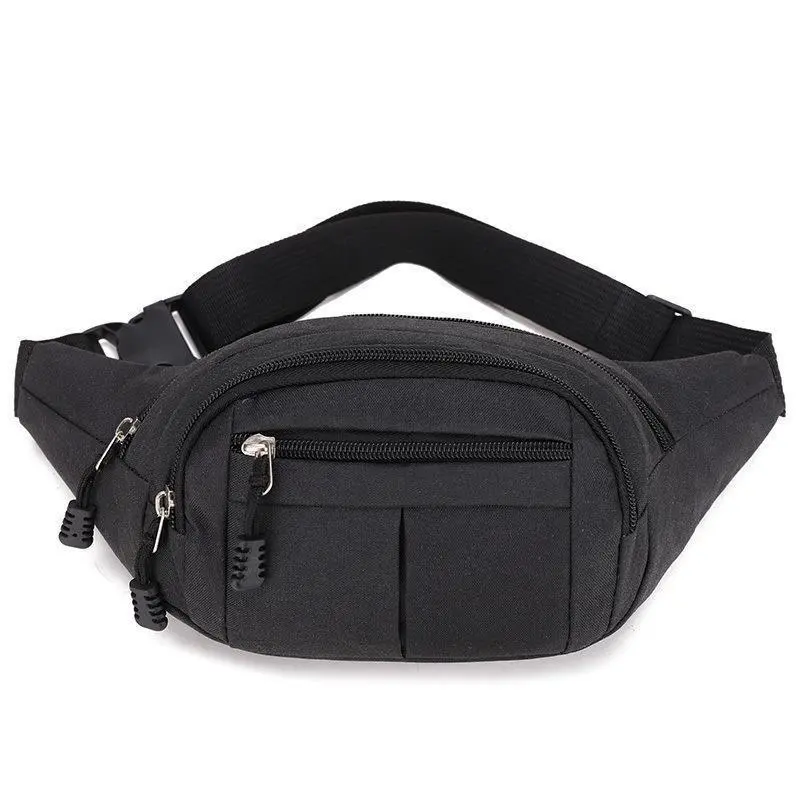 Fanny Pack Bag, Multifunctional Waist Bag Unisex Waist Pack with Zip Adjustable Shoulder Strap Sling Bags for Hiking Walking, Activewear, Outdoor