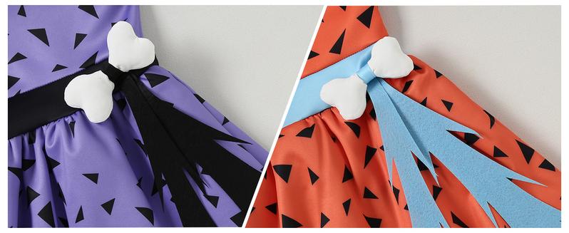 Original Halloween Primitive Baby Costume |   Bam Bam & Pebbles Style Baby Unisex Wildman Cosplay Costume 12M-4T