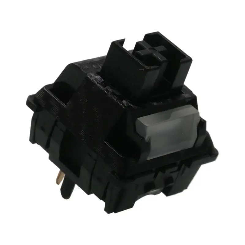 Carbon Shadow 40g Linear Switch - Pre-Lubed 5-Pin Hot-Swap POM Stem Huano for MX Mechanical Keyboard