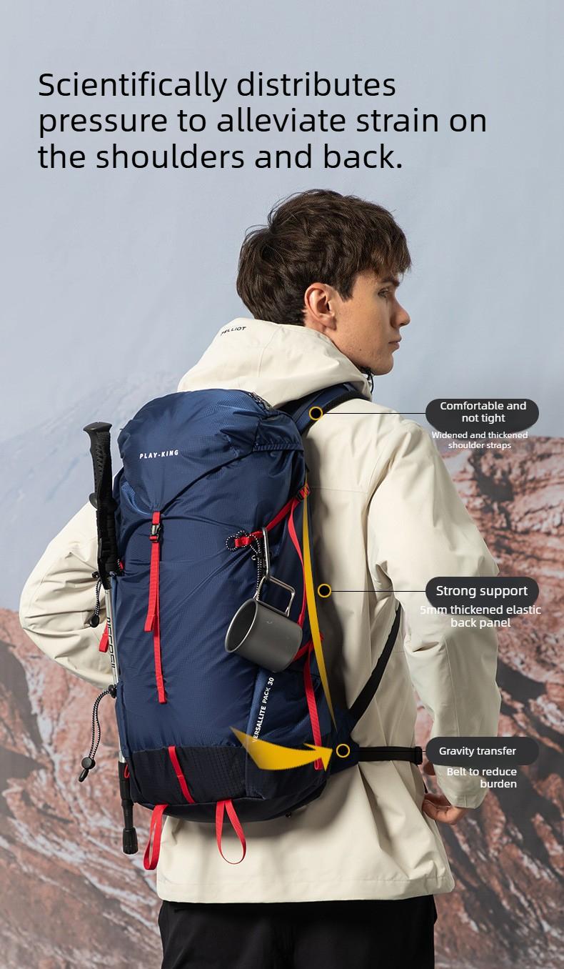 Hiking Bag Hiking Leisure Large Capacity Backpack Lightweight Outdoor Backpack