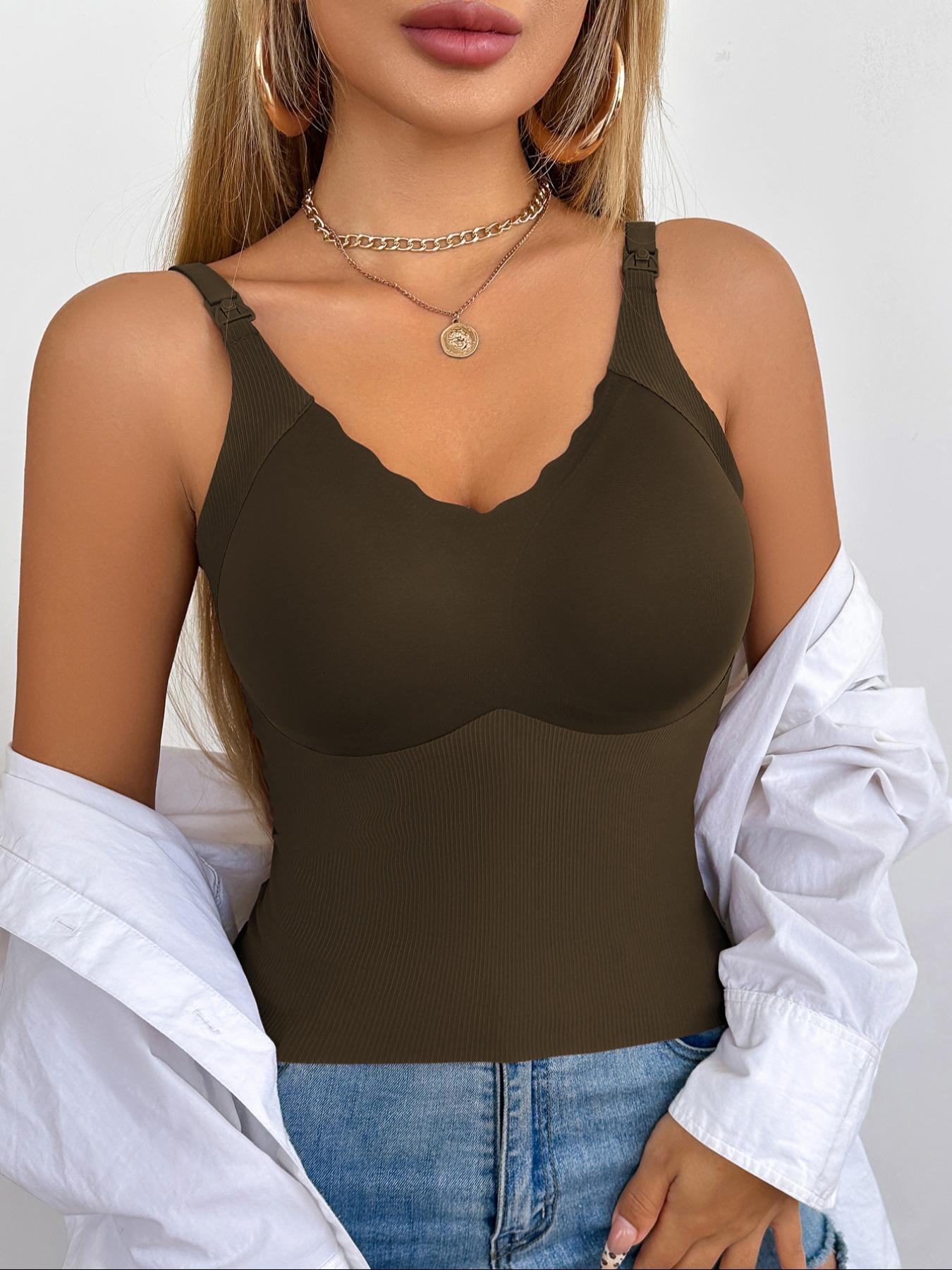 Lace Trim Nursing Bra for Comfort and Style, Soft Fabric for All-Day Wear, Essential Maternity Underwear, Maternity Clothes, Pregnancy Maternity Bra