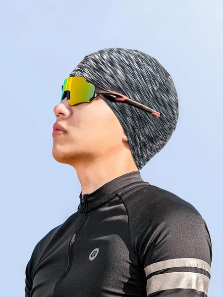 Men Skull Caps Soft Nylon Beanie Hats Stretchy Helmet Liner Multifunctional Headwear for Girls Women