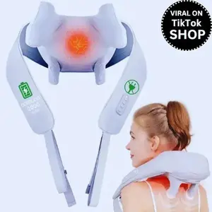Electric Neck and Shoulder Massage Shawl with Heat, 6D Deep Tissue Kneading Pillow for Back, Legs, Ft ideal festival gift