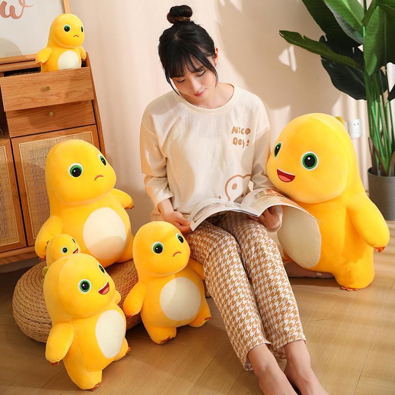 Kawaii Nailong Plush Toys Smile Dinosaur Silly Cute Stuffed Anime Cartoon Pillow Room Decor For Kids Birthday Gift