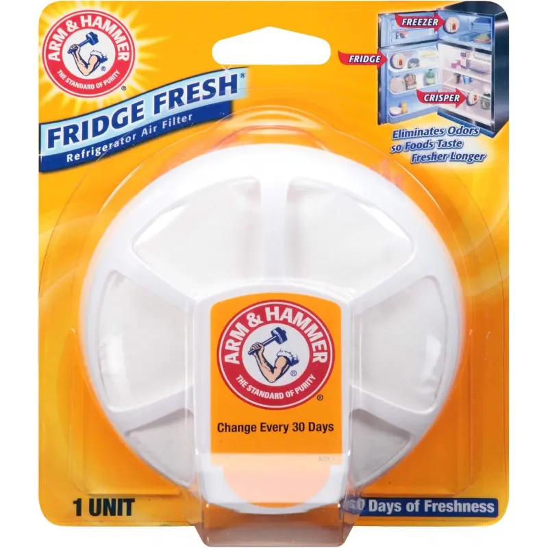Refrigerator Air Filter Deodorizer Replacement, Fridge Odor Eliminator for Kitchen Food Storage Freshness & Clean Air Circulation