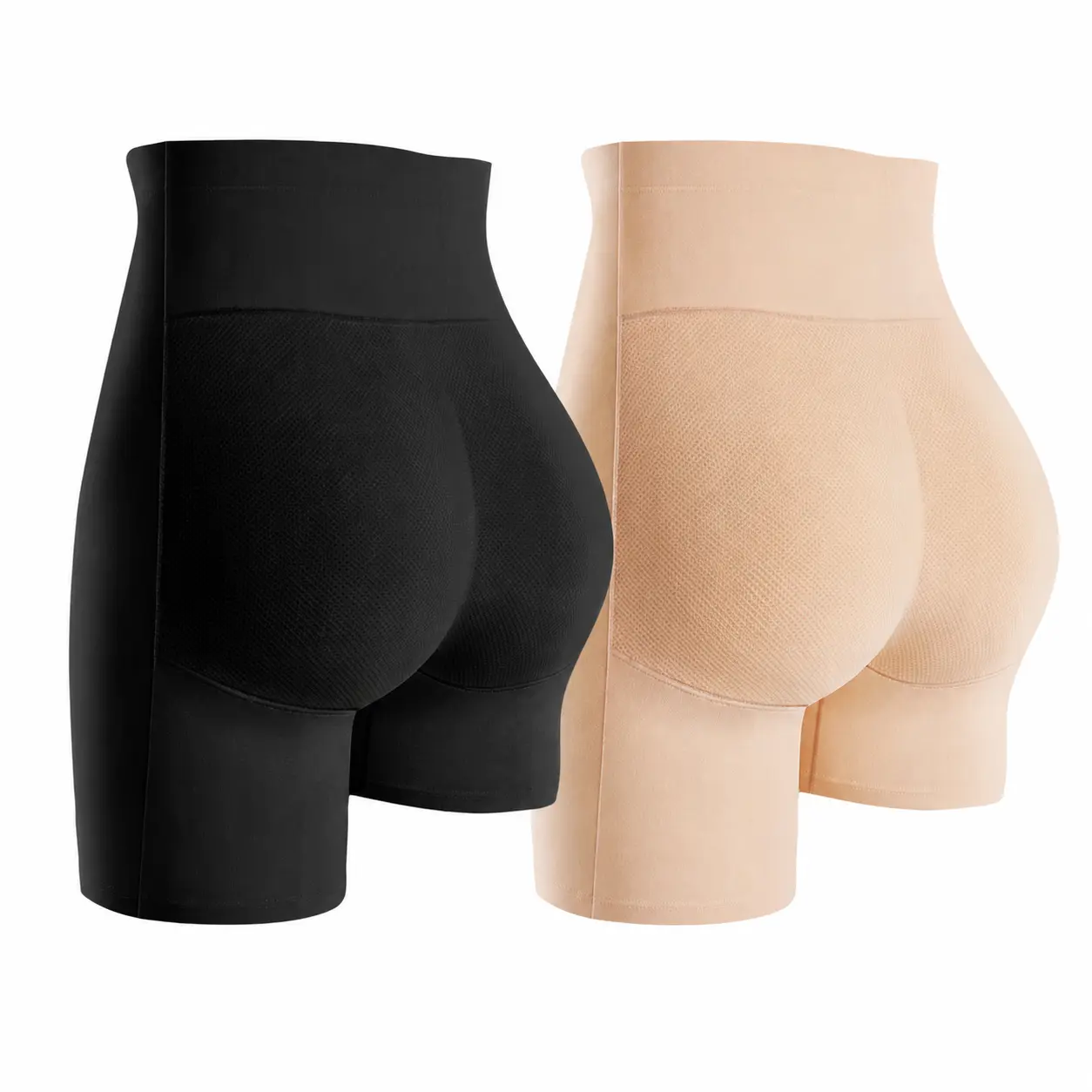 Professional Equipment Women's Low Rise Tummy Control Shapewear Shorts Butt Lifting Compression Underwear Seamless Boyshort Panties Mid Thigh Slimming Shorts waist