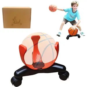 Sideways Low-Center Dribbling Sliding Clamps Basketball  Equipment Improve Skills Agility Coordination  Kit Suitable for Basketballs of Size 5, 6, and 7