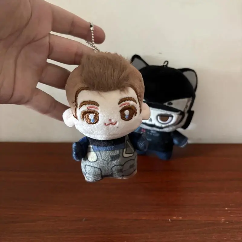 Anime Game COD Call of Duty Character John Soap Mactavish Animal Monster Ghost Cat Plush Toy Keychain Plushie Doll Pendant Decor
