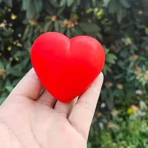 New stress relief toys Red love heart pinch music adult vent ball heart-shaped children's squeeze toy office decompression toys