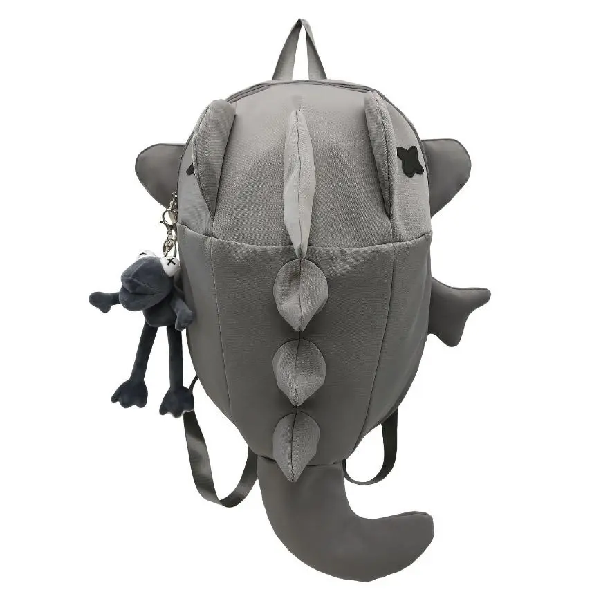 Dinosaur Shark Creative Monster Backpack Cartoon School Bag for Boys and Girls Funky Personalized Student Backpack