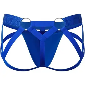 JOCKMAIL Jockstrap for Men Mens Thong Athletic Supporters Jock Strap Male Underwear