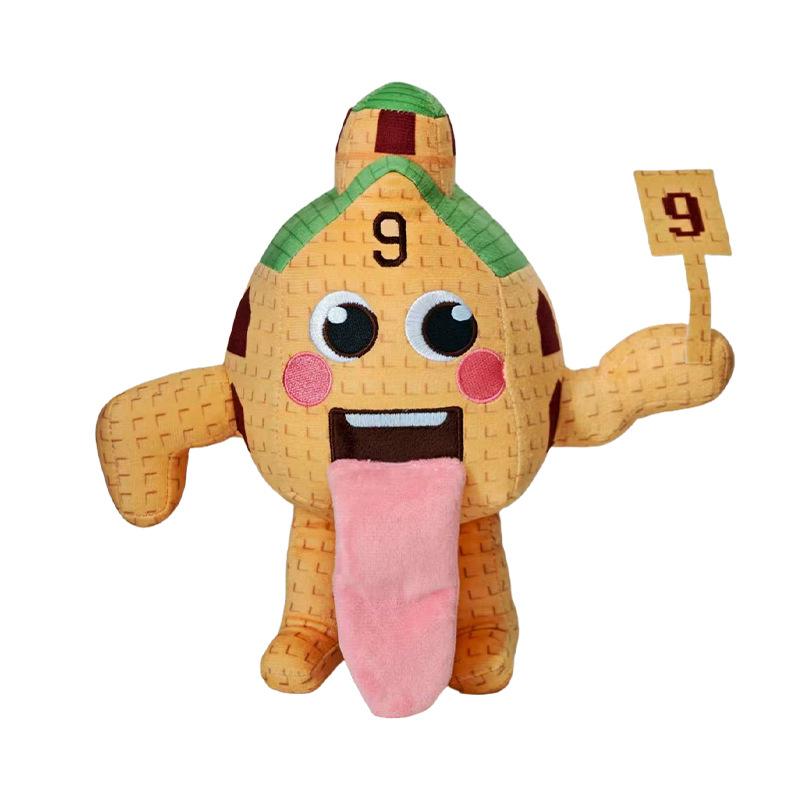 Steal a Brainrot  game peripheral Plush Toy, Cute Brainrot 67 Collectible, Perfect Christmas Gift, Home Decor Ornament, Block Wings Stuffed Doll,Gamer Fans Gift