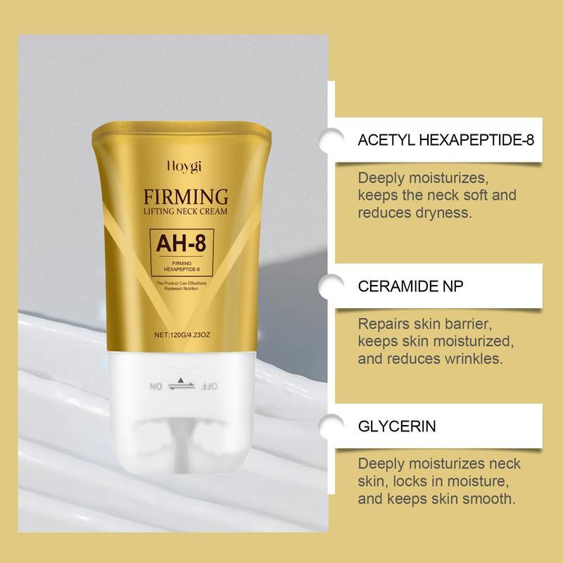 Night Firming Neck Cream, Deep Moisturizing & Easy Absorbing Neck Cream, Hydrating Neck Lifting Cream, Moisture Neck Care Product for Women & Men, Cosmetic, Skincare Moisturizer