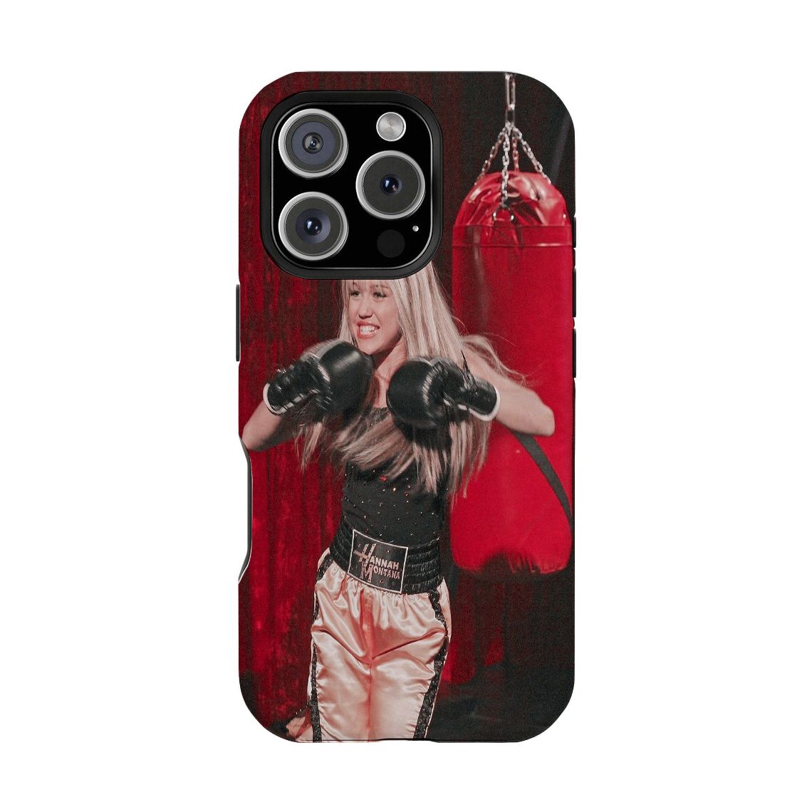 Hannah Montana Double-layer durable phone Cases For iPhone 17 16 15 14 13 12 Promax Pro Plus, hard shell protection ,Unique design,best Gift