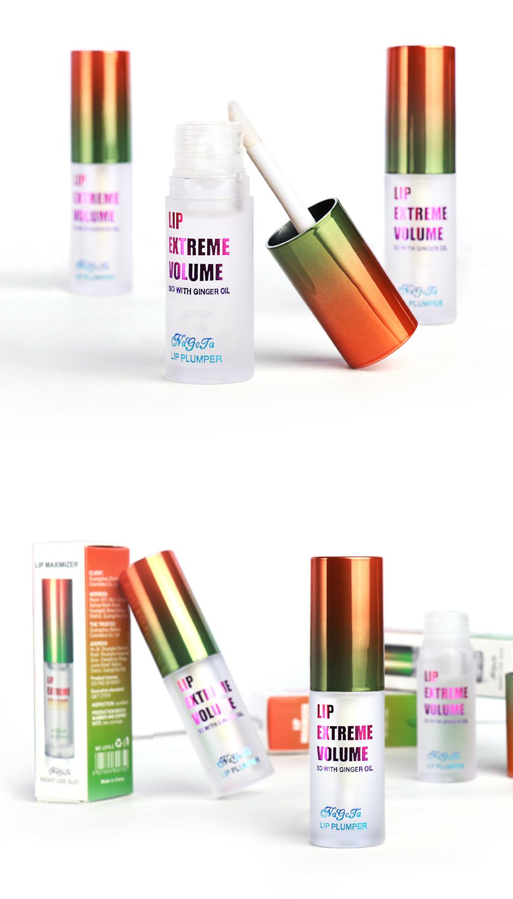 Long-Lasting Lip Plumper Oil Serum,Nourishing Soothing Lip Lines Moisturizing Liquid Lip Gloss Balm Long-Lasting,Instant Volumizing Essence Oil that Increases Elasticity and Helps Repair Lip Fine Lines,Appearing Lips | Non-Sticky Formula Cosmetic