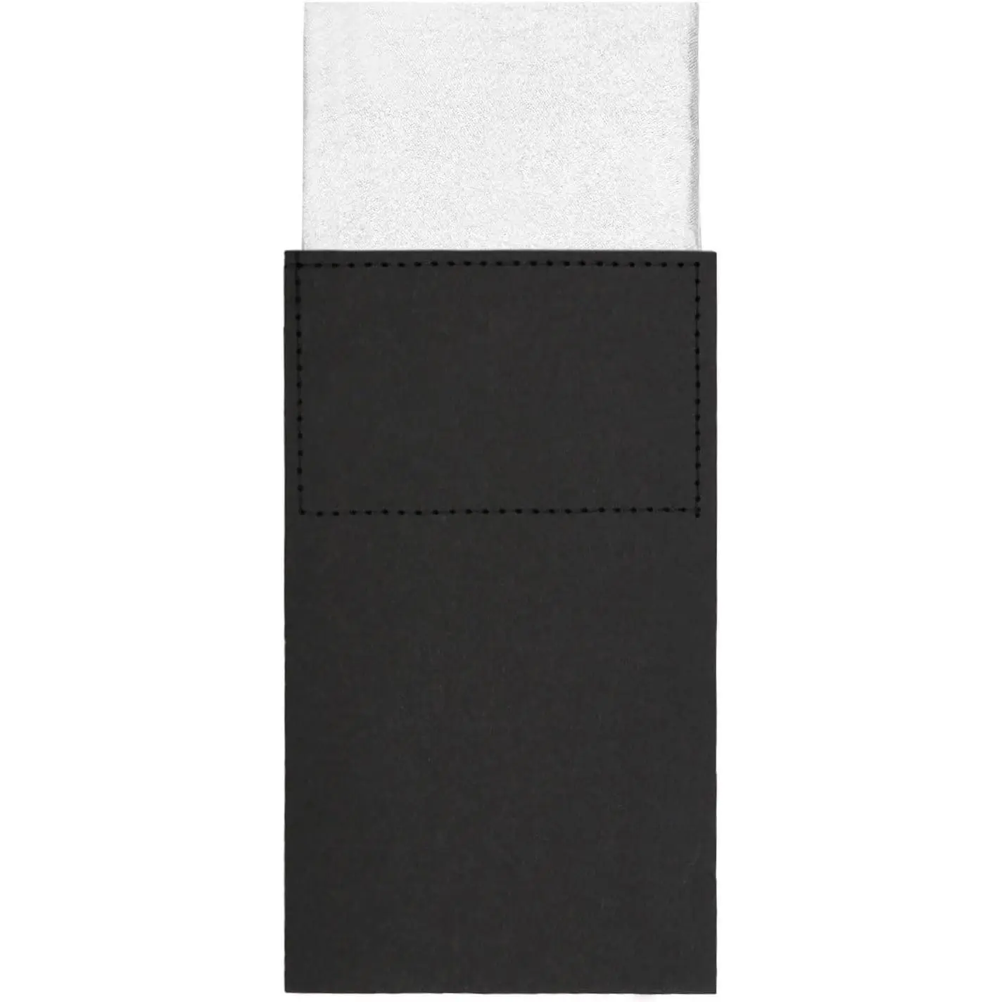 Men's Prefolded Solid Color Pocket Squares Handkerchief for Suit, Business & WeddingGift