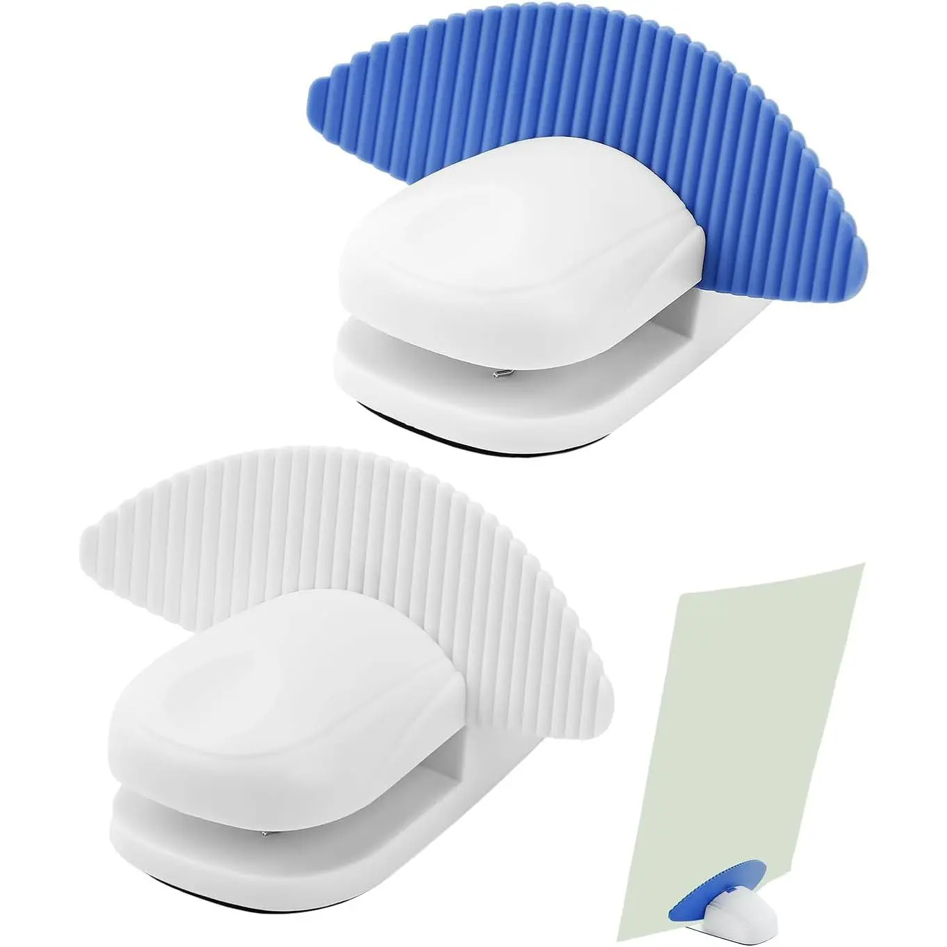 2 Pack Paper Holder Stand for Typing – Portable Desktop Document Folder Holders Clamp for A4 Paper and Copies, Non-Slip Typing Stand Document Holder for Office, , Reading, and Work Desk Use