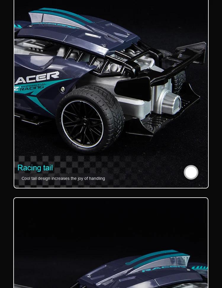 High Quality Remote Control Drift Racing Car 2.4G Rechargeable RC Car for Boys Kids Gift Stunt Toy High Speed Off Road Vehicle