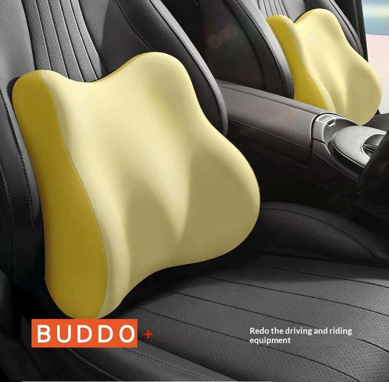 Car headrest and lumbar support for drivers, memory foam waist support for long-term sitting, car shoulder pillow, car accessories