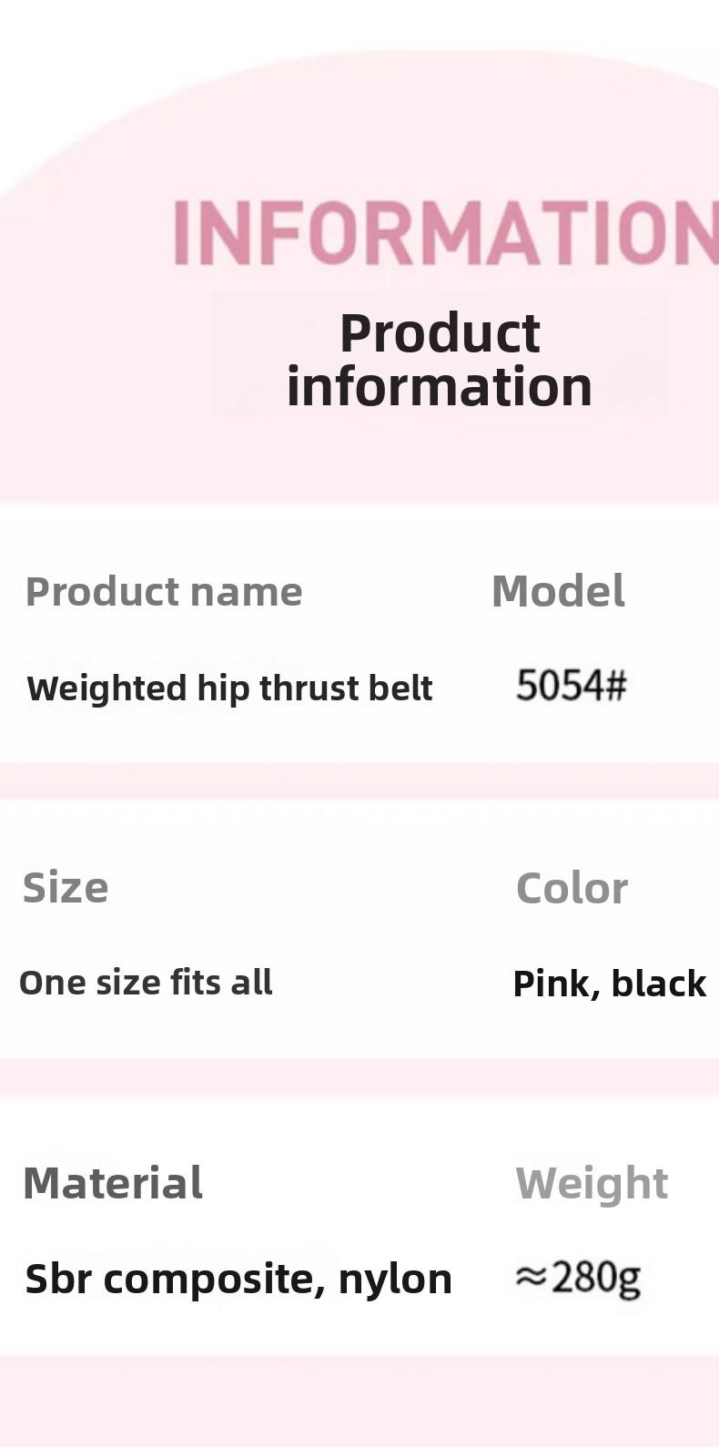 Yoga Exercise Hip Bridge Support Belt with Weighted Waist Strap for Glute Training Core Strength Building and Back Pain Relief Non Slip Adjustable Fitness Belt for Home Gym Workout and Yoga Practice