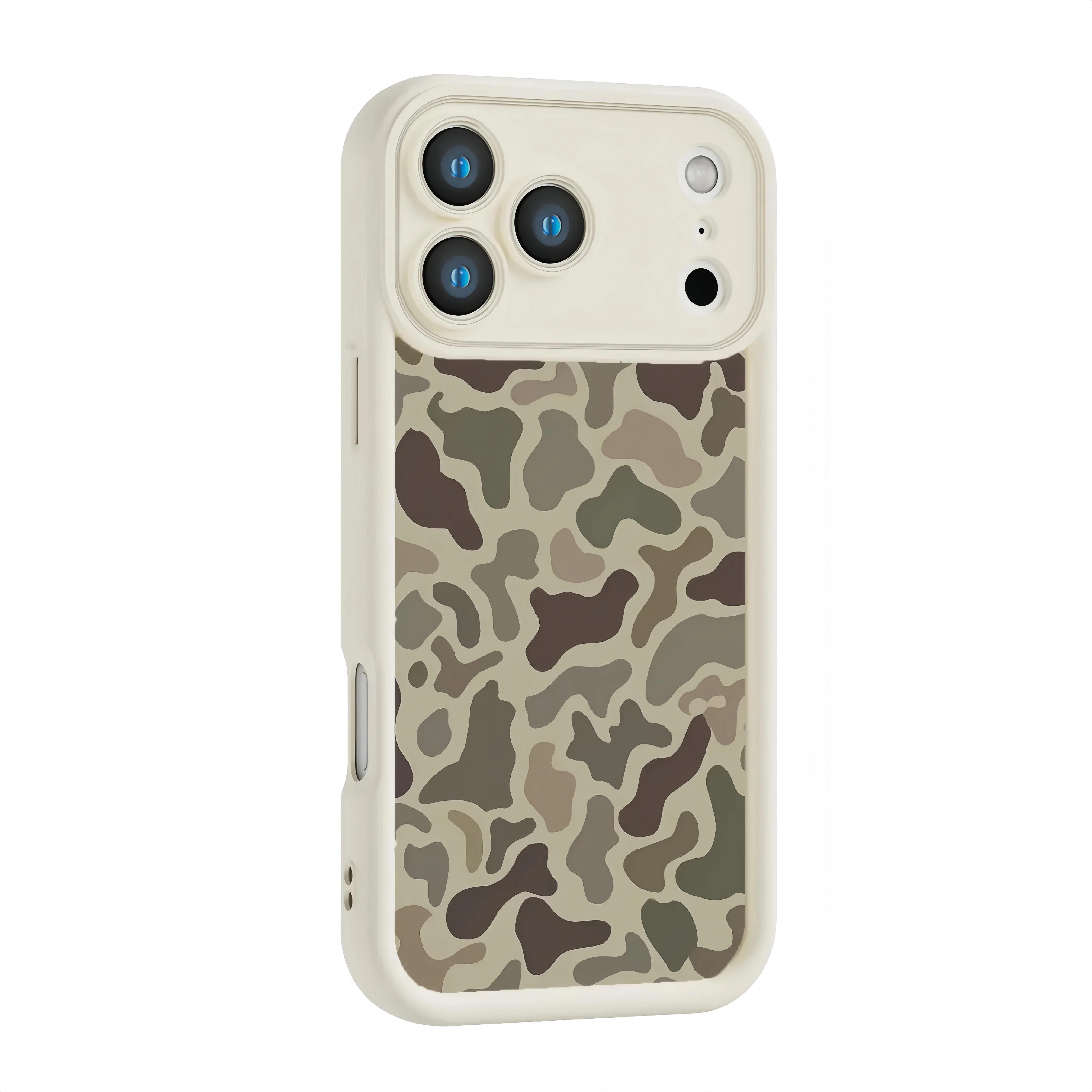 2025 New Camo Pattern iPhone 17 Pro max Phone Case Sika deer Shockproof Rubber Cover for iPhone 17 Air Promax 17Pro 11 12 13 14 15 16,Gifts for Hunter Outdoor enthusiast