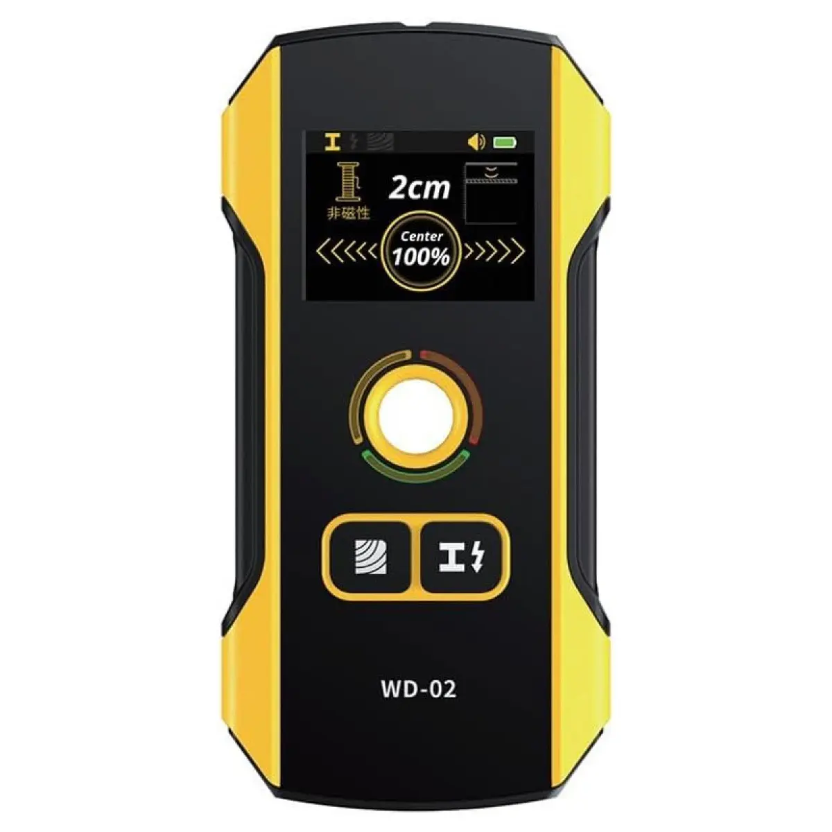 FNIRSI WD-02 Wall Detector Metal Wooden AC Cable Scanner