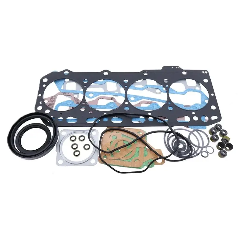 FridayParts For Kobelco Excavator SK45SR-2 SK50UR-3 Yanmar Engine 4TNE88 Komatsu Engine 4D88E Overhaul Gasket Kit With Cylinder Head Gasket