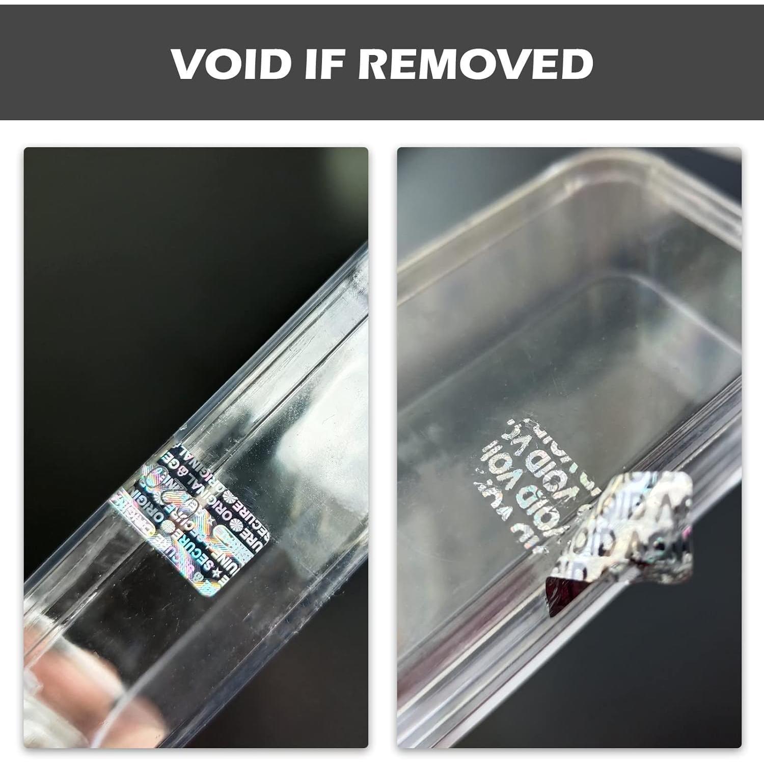 180 count Tamper Proof Hologram Stickers Seal Genuine Warranty Void Label Tamper evident Seal Serial Number (1.2x0.4inch) 180 count Tamper Proof Hologram Stickers Seal Genuine Warranty Void Label Tamper evident Seal Serial Number (1.2x0.4inch)