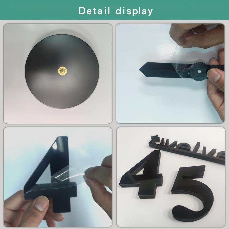 DIY Wall Clock, 1-Count Battery-Powered Modern Acrylic Wall Clock (Battery Not Included), Silent Wall Clock for Home, Living Room and Bedroom Decor, Modern Home Craft Decoration