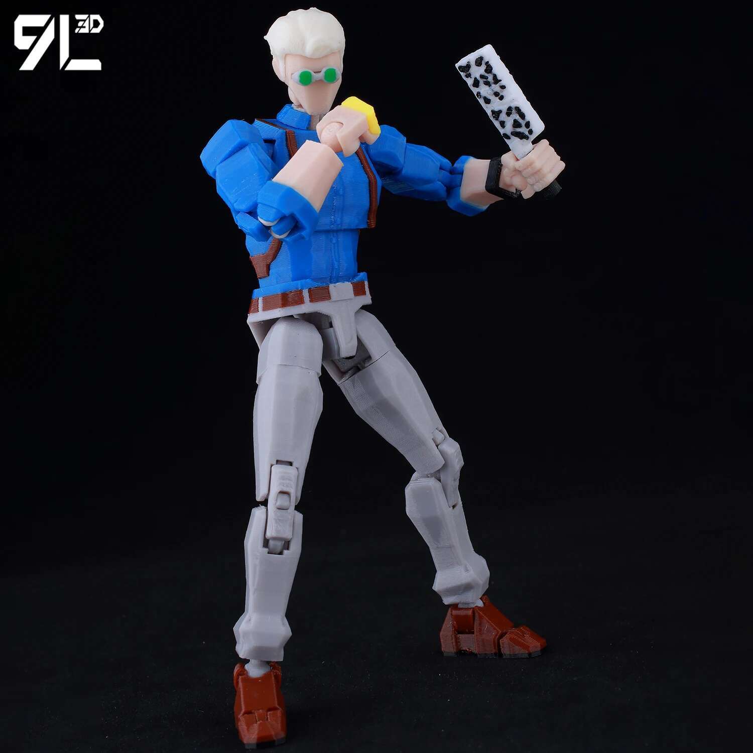 9L3D Dummy13 Nanami CT Model Anime Multi-Jointed Movable Figure Collector's Action Mannequin Jujutsu Wage Slave Diorama Building