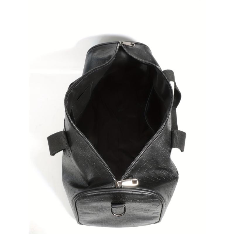 Sporty Gym Tote Bag - Crocodile Pattern Portable Sport Fitness Luggage for Short-Distance Business Trips, Overnight Stays, Sporty Gym Bags