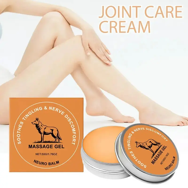 Gentle Formula Body Cream, Moisturizing Hydrating Soothing Sensitive Skin Care, Daily External Application for Joint Comfort & Quick Absorption Massage Cream, Body Care