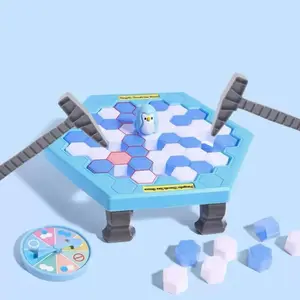 Save Penguin Ice Breaker STEM Board Game, for 3 4 5 6 7 8 Year Old Kids Toddlers Durable Plastic Hammer Trap Tabletop Toy Family Party Interactive Sensory Gift 2026 TikTok Viral Shop