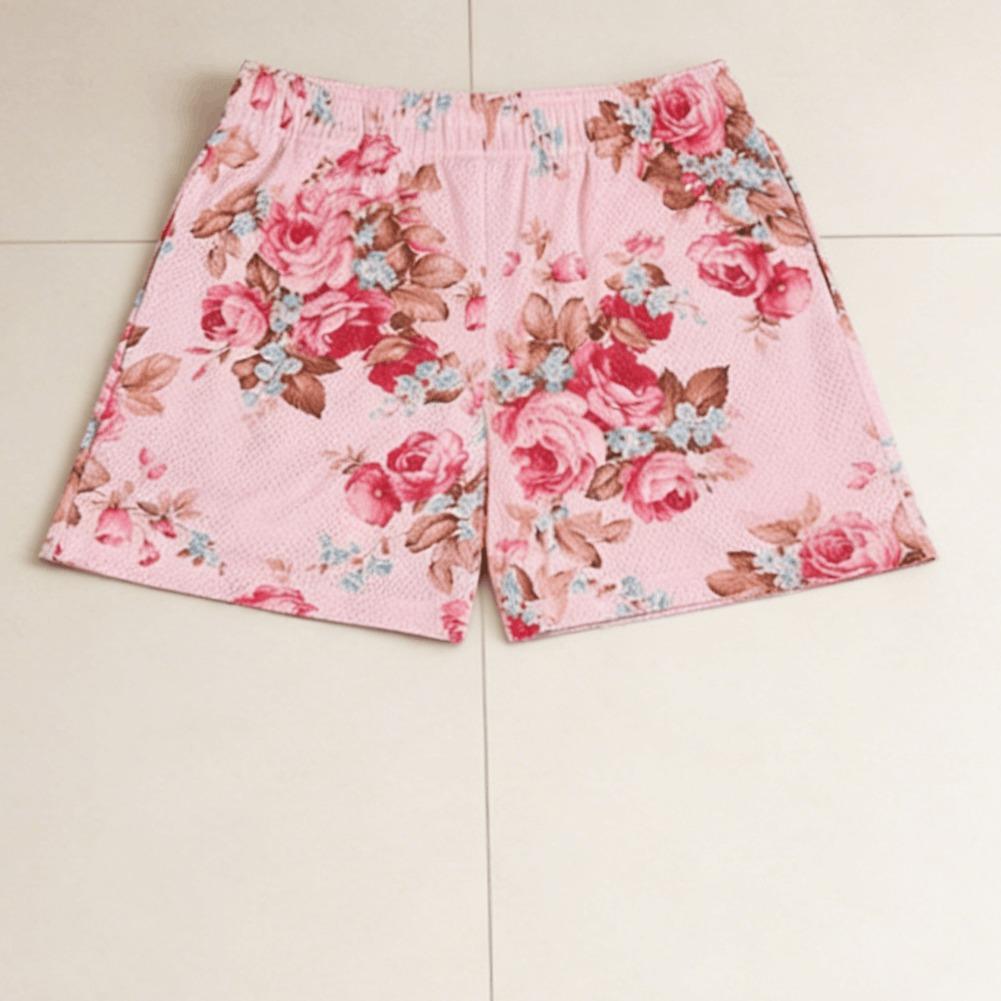 American Trendy Shorts Tree Trunk Graphics Casual Shorts Women Men Oversize Sports Trunks Street Short Pants Hawaii Beach Pants