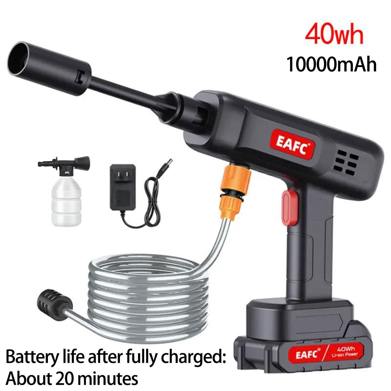 High Pressure Car Washing Tool, Multi-functional Rechargeable High Pressure Car Washing Water Machine, Car Washing & Maintenance Tool, Pressure Washer Wand, Car Wash Equipment, Cordless Pressure Washer, Pressure Washer Handheld