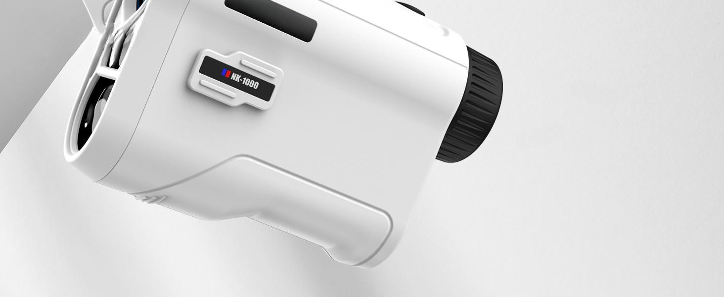 Golf Rangefinder with Slope and Pin Lock Vibration, External Slope Switch for Golf Tournament Legal, Rangefinders with Rechargeable Battery 600/1000YDS Laser Range Finder