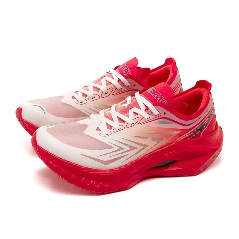 Sneakers Women's Full-Carbon Plate Running Shoes, Professional Marathon Racing Shoes, Unique Lightweight Design, Running Burden