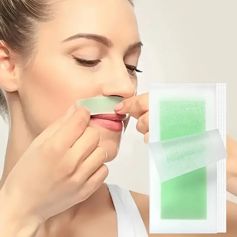 20 pieces of tea tree wax paper, moisturizing, long-lasting smoothness, easy to use, no residue, painless experience, suitable for lip, body, hand, foot, armpit and facial hair removal