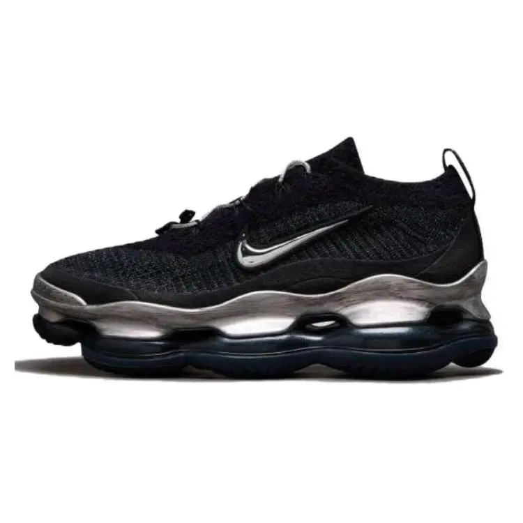 Nike Wmns Air Max Scorpion Flyknit 'Black Metallic Silver' HJ3487-001