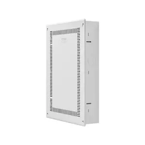 VEVOR Media Enclosure, 28 - Inch, Structured Media Center with Vented Hinged Door, Cable Management Box, Structured Wiring Multi - Media Cabinet, Recessed Electrical Media Box, for Network Distribution